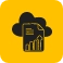 Cloud Based Bookkeeping Icon
