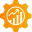 Reporting & Continuous Improvement Icon